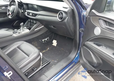 2018 Alfa Romeo Stelvio Ti Awd from USA, damaged, VIN ZASFAKBN8J7B78038